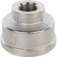STOUT  Муфта ВВ переходная никелированная 1"1/2X3/4"