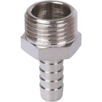 STOUT  Штуцер НР никелированный 1/2"x10