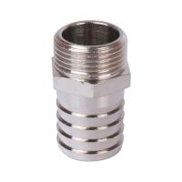STOUT  Штуцер НР никелированный 3/8"x14