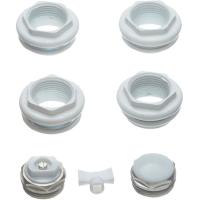 STOUT SKU-0111-000112 STOUT Универсальный монтажный комплект для подключения радиатора 1/2" RAL 9016