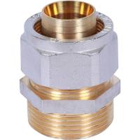 STOUT   Переходник с наружной резьбой 1 1/4"х32 для металлопластиковых труб винтовой