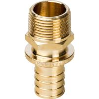 STOUT  Переходник с наружной резьбой 25xR 3/4" для труб из сшитого полиэтилена аксиальный