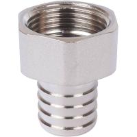 STOUT  Штуцер ВР никелированный 1"x25