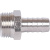 STOUT  Штуцер НР никелированный 1/2"x12