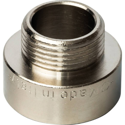 STOUT  Переходник ВН никелированный 1"X3/4