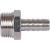 STOUT  Штуцер НР никелированный 1/2"x10