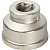 STOUT  Муфта ВВ переходная никелированная 1/4X1/8