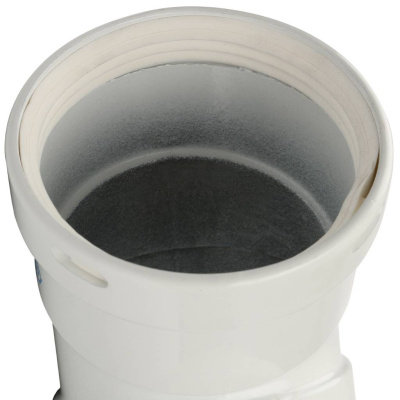 STOUT  Элемент дымохода отвод 45° м/м DN80
