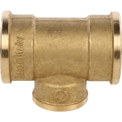 STOUT  Тройник ВВ переходной 1"X3/4X1"