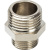 STOUT  Ниппель НН переходной никелированный 1/2X3/8