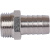 STOUT  Штуцер НР никелированный 1/2"x16
