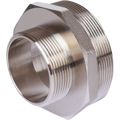 STOUT  Ниппель НН переходной никелированный 3"X2"