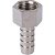 STOUT  Штуцер ВР никелированный 1/4"x10