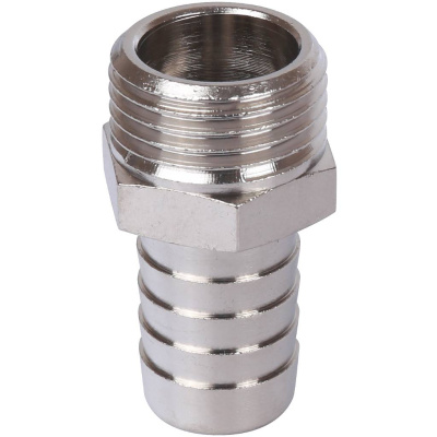 STOUT  Штуцер НР никелированный 1/2"x14