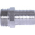 STOUT  Штуцер НР никелированный 1/2"x18