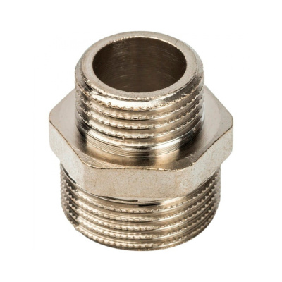 STOUT  Ниппель НН переходной никелированный 4"X3"