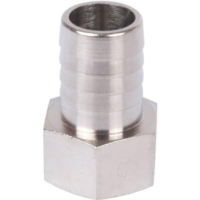 STOUT  Штуцер ВР никелированный 1/2"x18