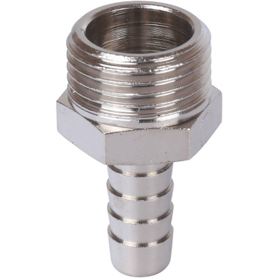STOUT  Штуцер НР никелированный 1/2"x10