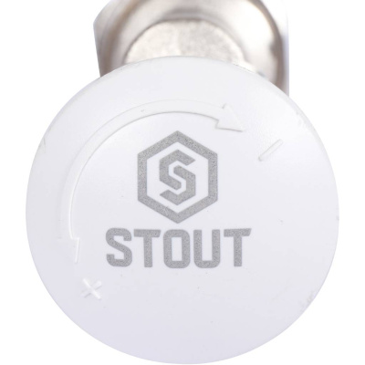 STOUT  Клапан термостатический, осевой 1/2"