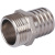 STOUT  Штуцер НР никелированный 1"x30