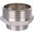 STOUT  Ниппель НН переходной никелированный 2"1/2X2